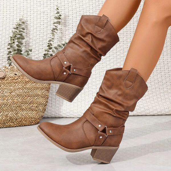 Botas Mujer Caña Media Terma Skin